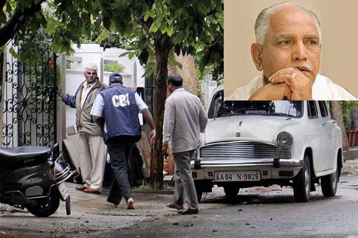 Yeddy- CBI raid-May 16